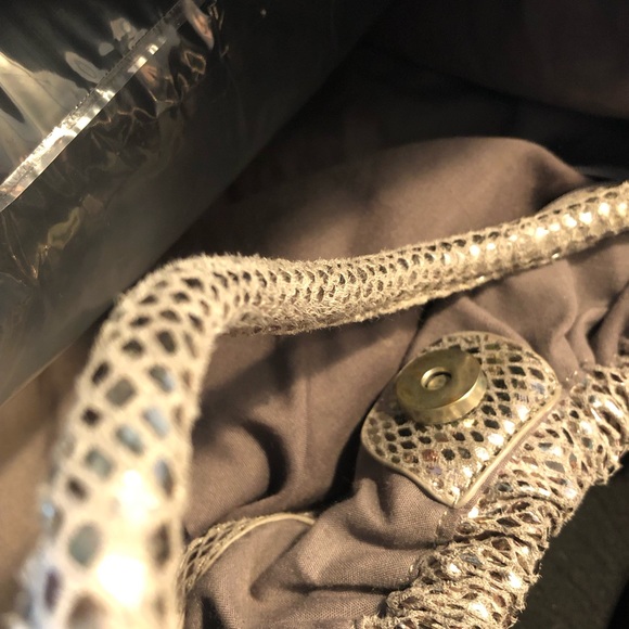 Metallic beach bag - Picture 6 of 7